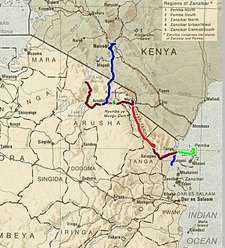 Tracks in Tanzania